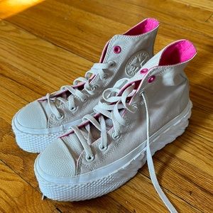 Extra Platform Hi Top Converse